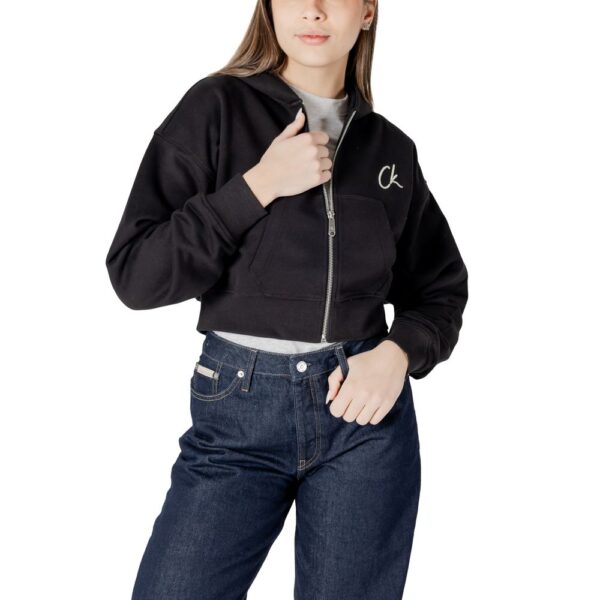 Calvin Klein Jeans Black Cotton Hoody – Image 5