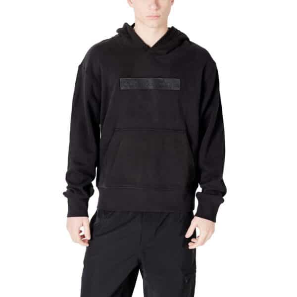 Calvin Klein Jeans Black Cotton Hoody