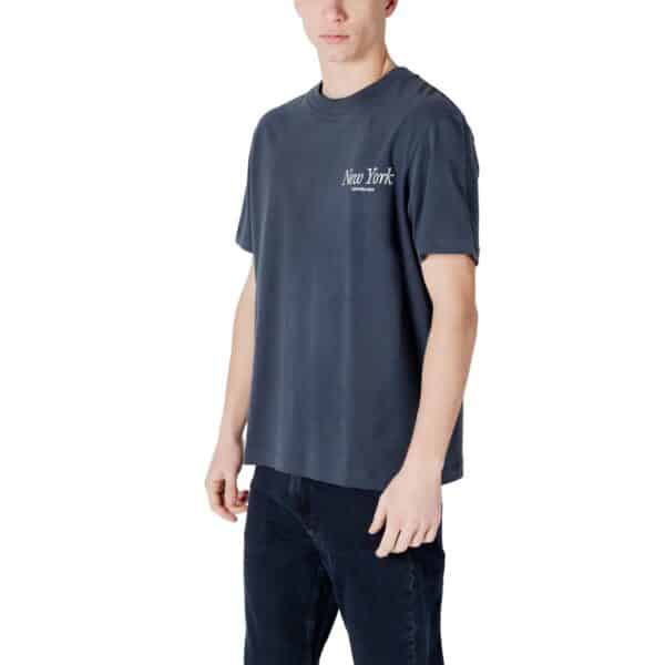 Calvin Klein Jeans Blue Cotton T-Shirt – Image 4