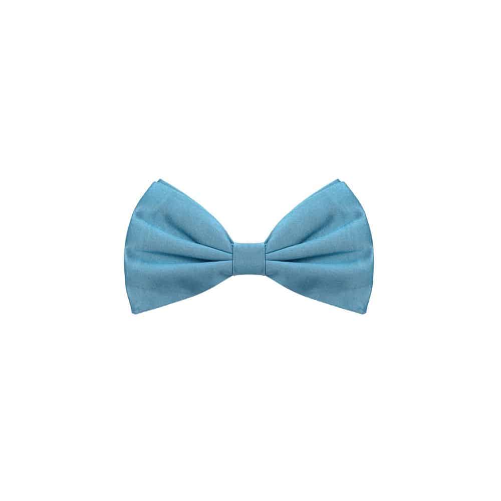 Dolce & Gabbana Blue Silk Bowty