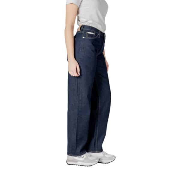 Calvin Klein Jeans Blue Cotton Relaxed Fit Jean – Image 4