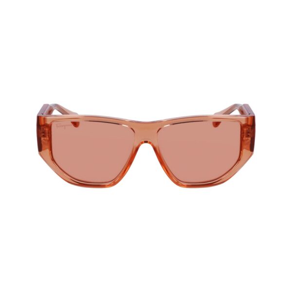 Ferragamo Orange Injected Sunglasses – Image 2