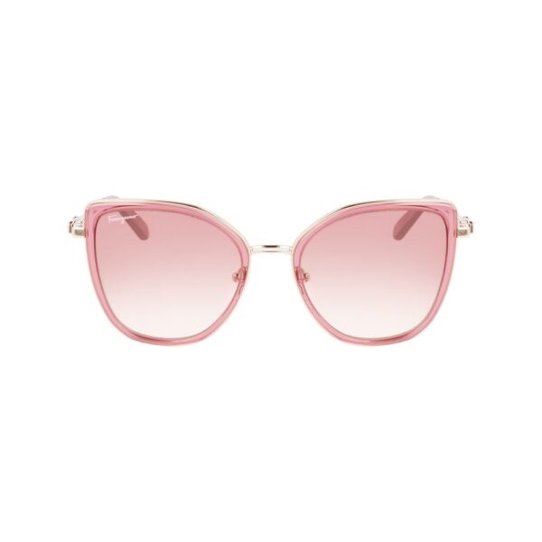 Ferragamo Multicolor Metal Sunglasses – Image 2