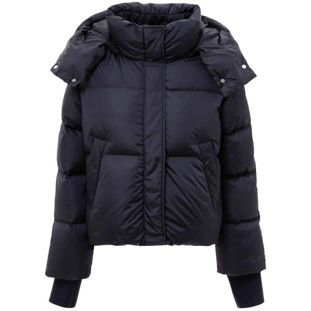 Add Blue Polyamide Jackets & Coat