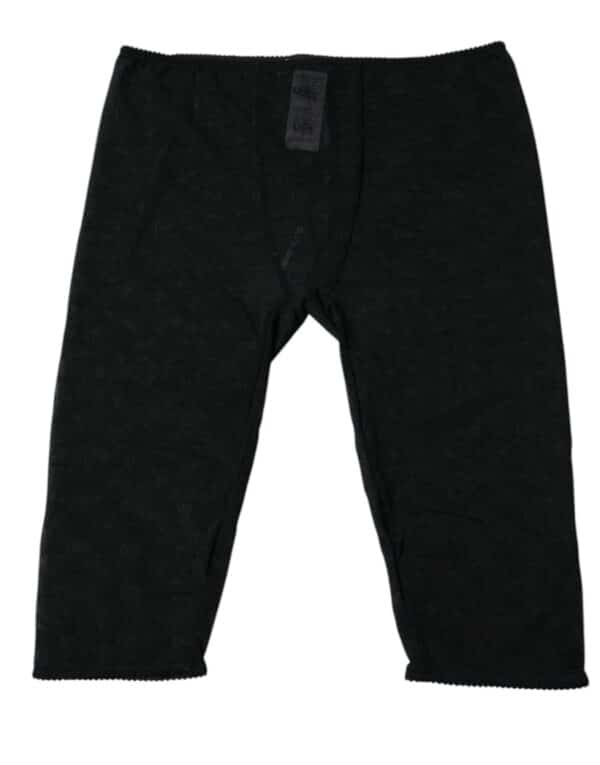 Dolce & Gabbana Black Logo Lace Lingerie Cropped Tight Underwear – Image 2
