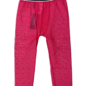 Dolce & Gabbana Fuchsia DG Logo Nylon Cropped Tights Underwear