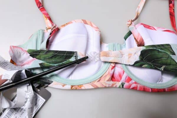 Dolce & Gabbana Multicolor Floral Padded Balconette Bra Underwear – Image 6
