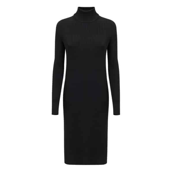 Bottega Veneta Black Wool Long