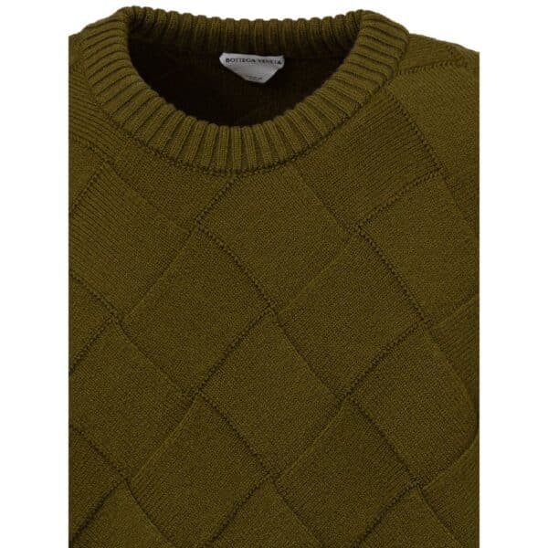 Bottega Veneta Green Wool Sweater – Image 3