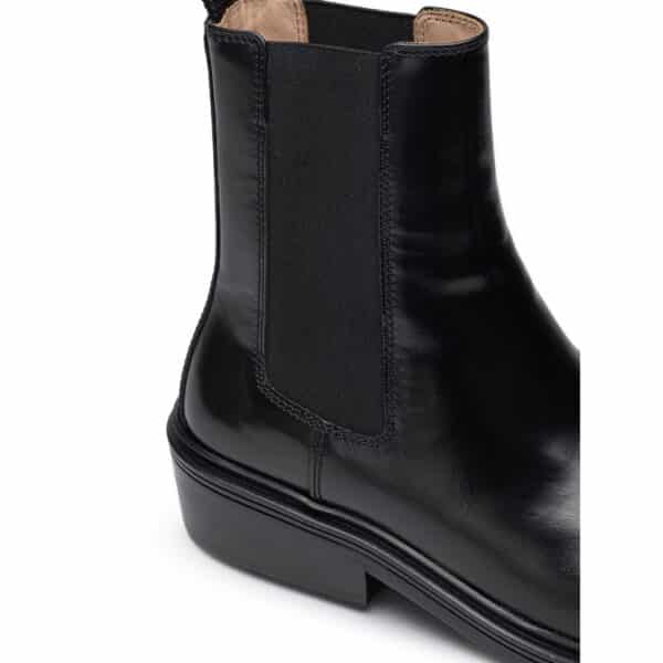 Bottega Veneta Black Leather Boot – Image 4