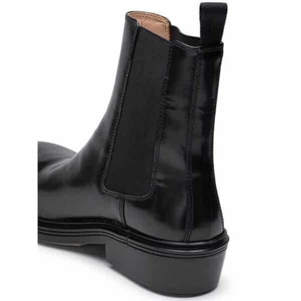 Bottega Veneta Black Leather Boot – Image 6