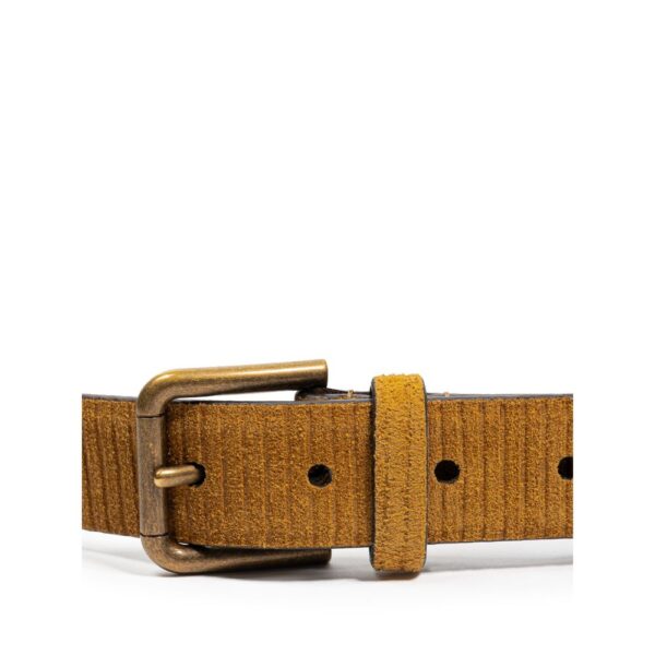 Dolce & Gabbana Brown Leather Belt – Image 2