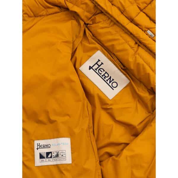 Herno Yellow Polyamide Jackets & Coat – Image 4
