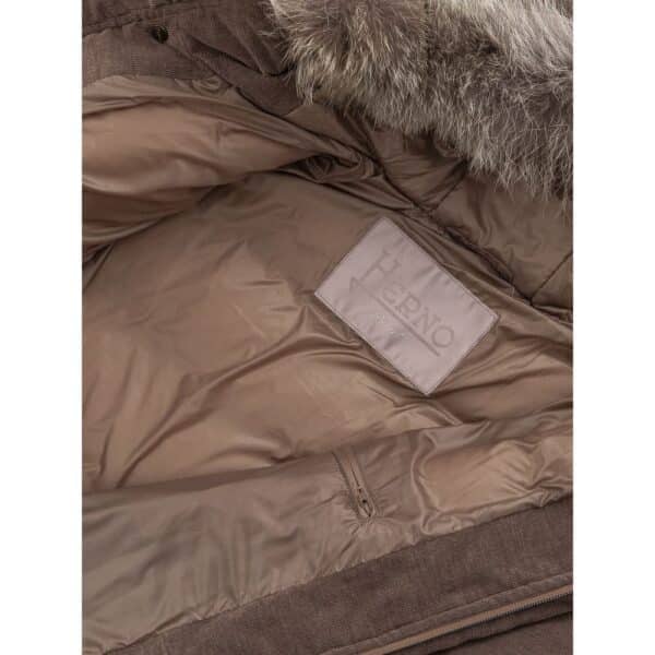 Herno Brown Cotton Jackets & Coat – Image 5
