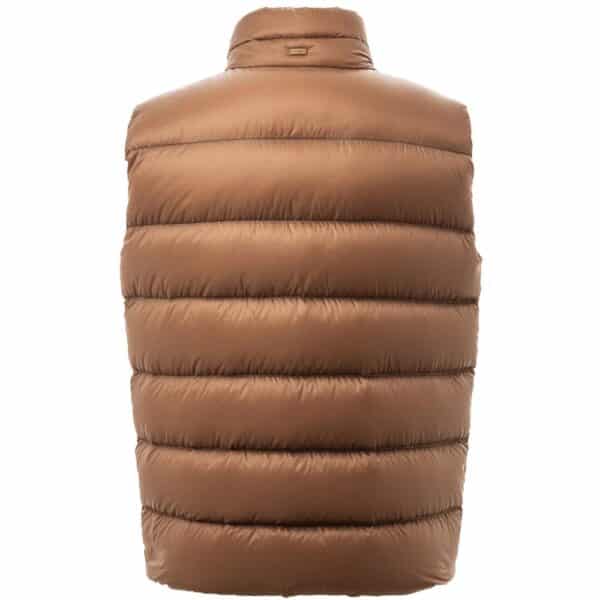 Herno Brown Polyamide Sleveless Jacket – Image 3