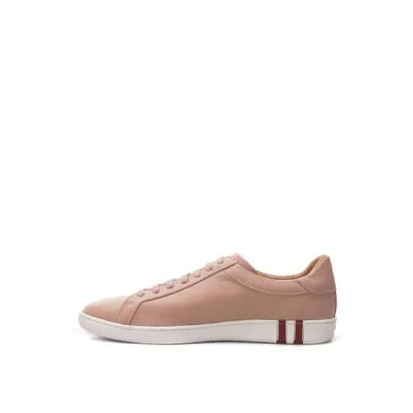 Bally Pink Leather Sneaker – Image 2