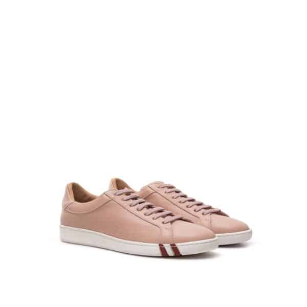 Bally Pink Leather Sneaker – Image 4