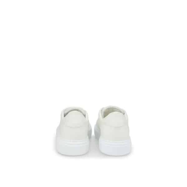 Casadei Sleek White Leather Sneakers – Image 6