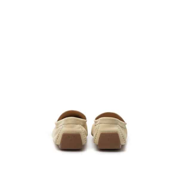 Bally Beige Leather Moccassin – Image 4