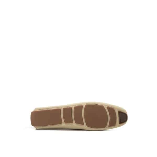 Bally Beige Leather Moccassin – Image 5