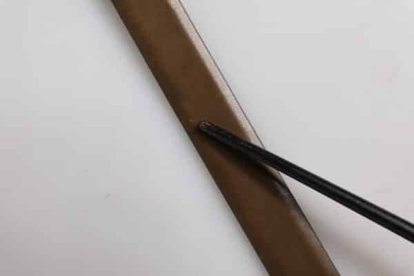 Dolce & Gabbana Brown Leather Classic Metal Logo Buckle Belt – Image 7