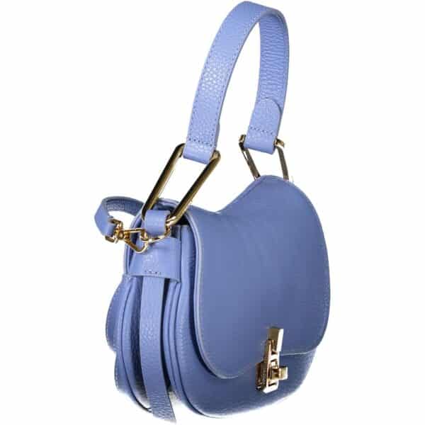 Coccinelle Light Blue Leather Women Handbag – Image 3
