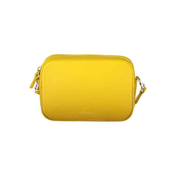 Coccinelle Yellow Leather Women Handbag