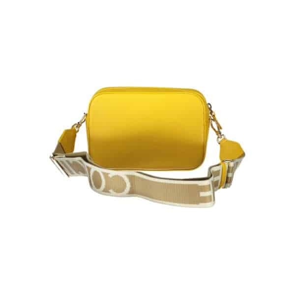 Coccinelle Yellow Leather Women Handbag – Image 2