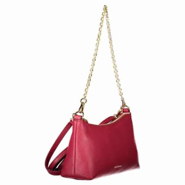 Coccinelle Red Leather Women Handbag – Image 3