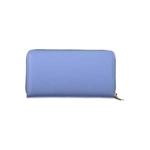 Coccinelle Light Blue Leather Women Wallet – Image 2