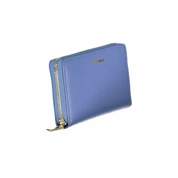 Coccinelle Light Blue Leather Women Wallet – Image 3