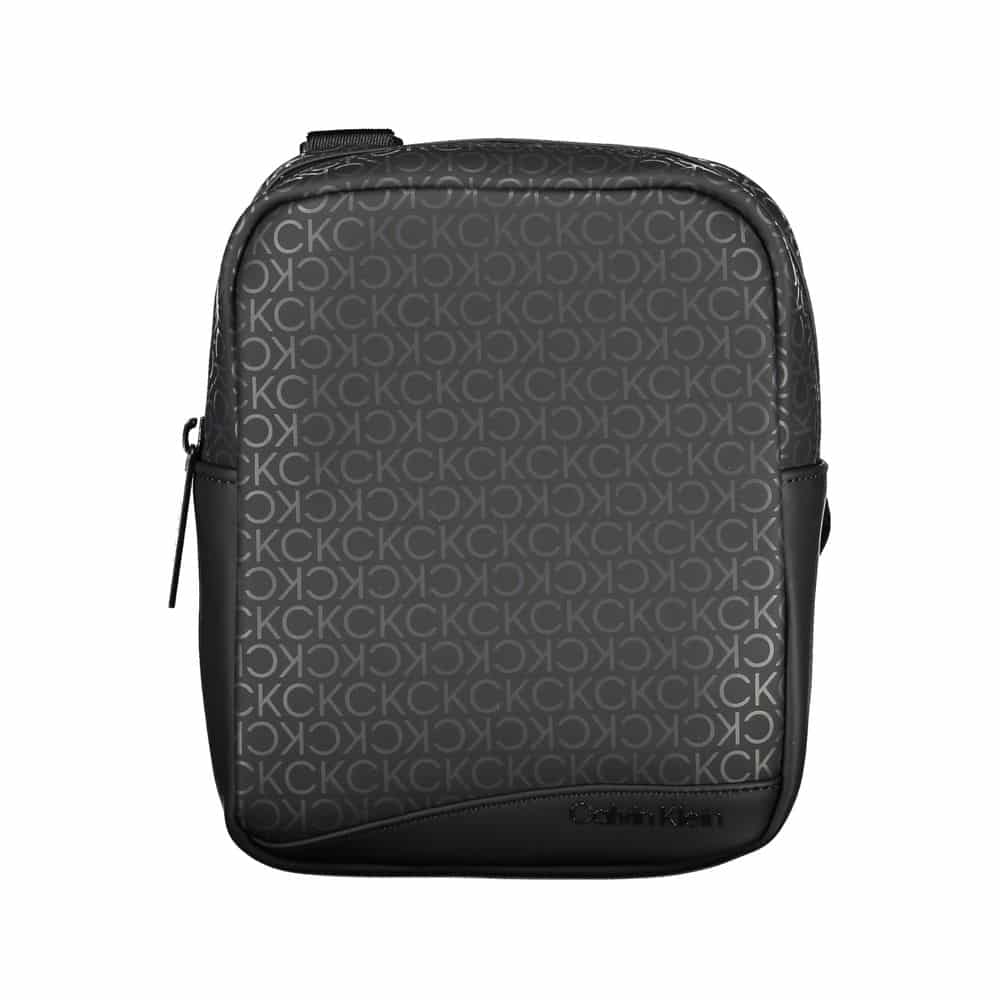 Sac à dos noir avec motif Calvin Klein