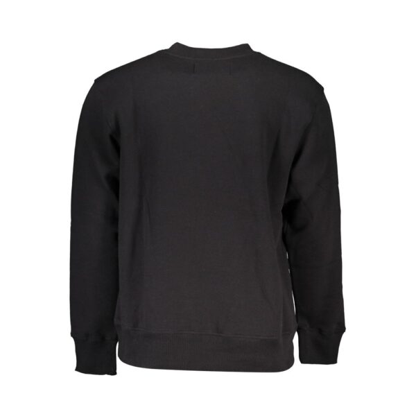 Sweat-shirt noir, vue arrière.