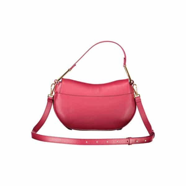 Coccinelle Red Leather Women Handbag – Image 2