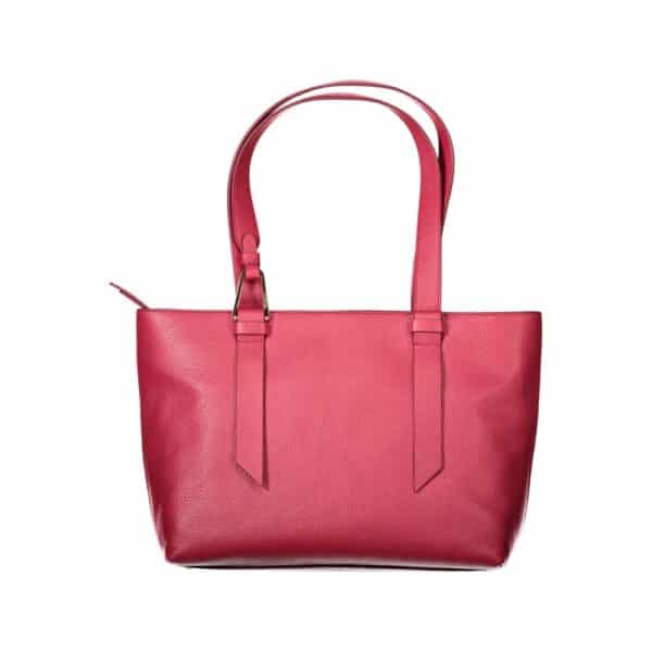 Coccinelle Red Leather Women Handbag – Image 2
