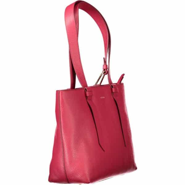Coccinelle Red Leather Women Handbag – Image 3
