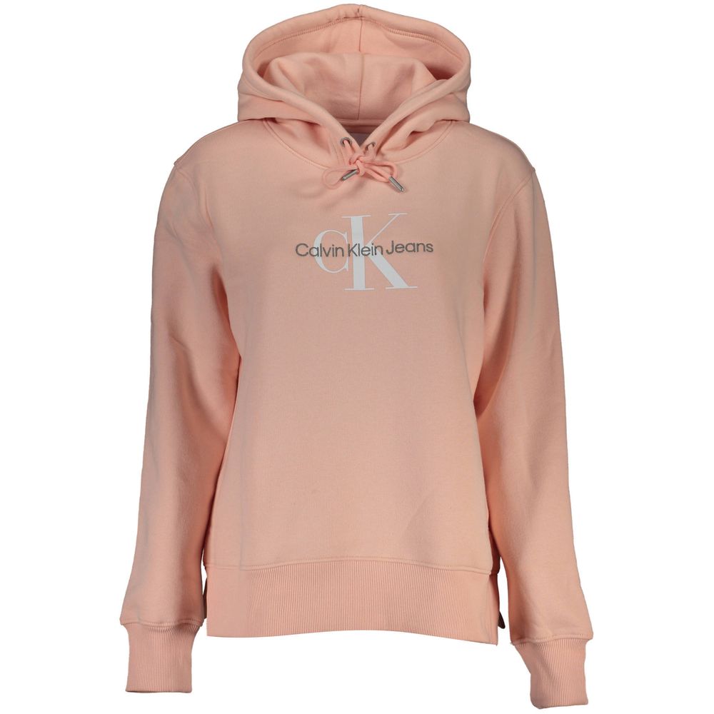 Sweat à capuche rose Calvin Klein Jeans