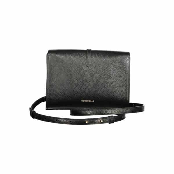 Coccinelle Black Leather Handbag – Image 2