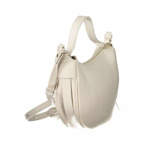 Coccinelle White Leather Handbag – Image 3