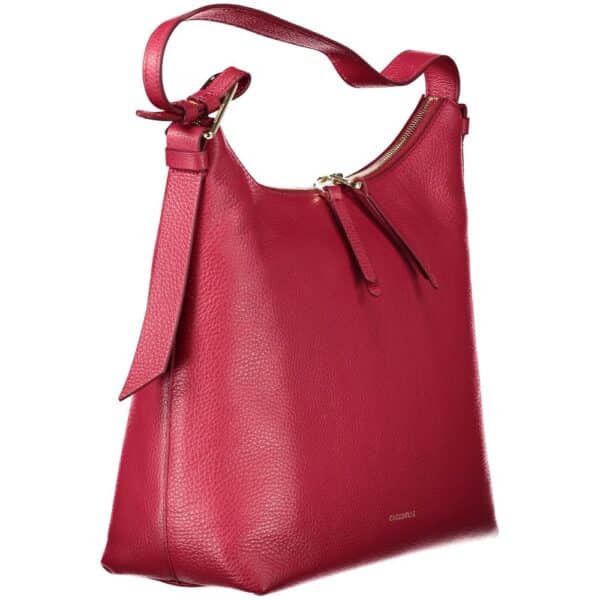 Coccinelle Red Leather Women Handbag – Image 3