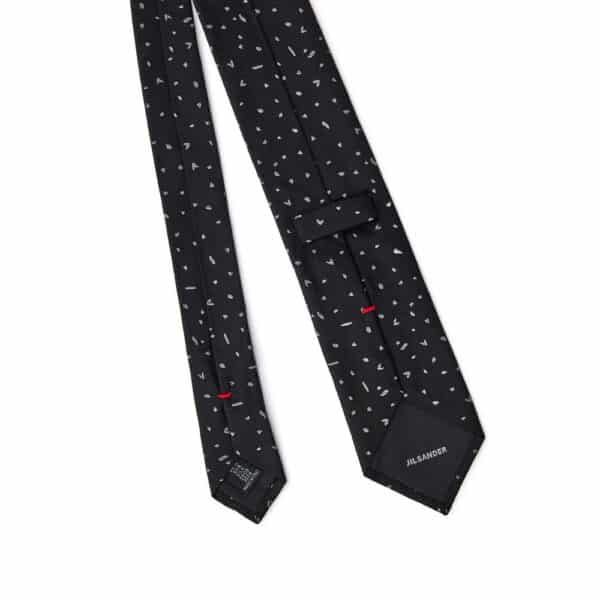 Jil Sander Black Silk Ties & Bowty – Image 2