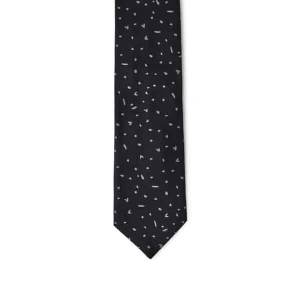 Jil Sander Black Silk Ties & Bowty – Image 3