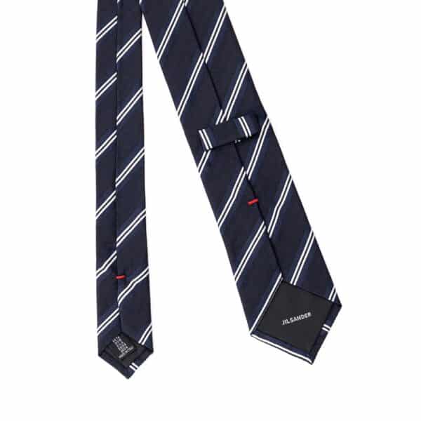 Jil Sander Gray Silk Ties & Bowty – Image 2