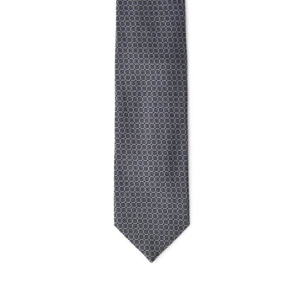 Jil Sander Gray Silk Ties & Bowty – Image 3