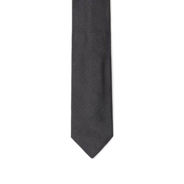 Jil Sander Gray Silk Ties & Bowty – Image 3