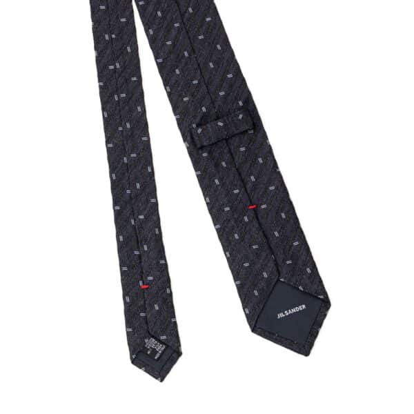 Jil Sander Gray Silk Ties & Bowty – Image 2