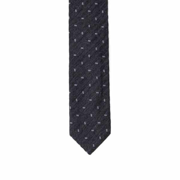 Jil Sander Gray Silk Ties & Bowty – Image 3