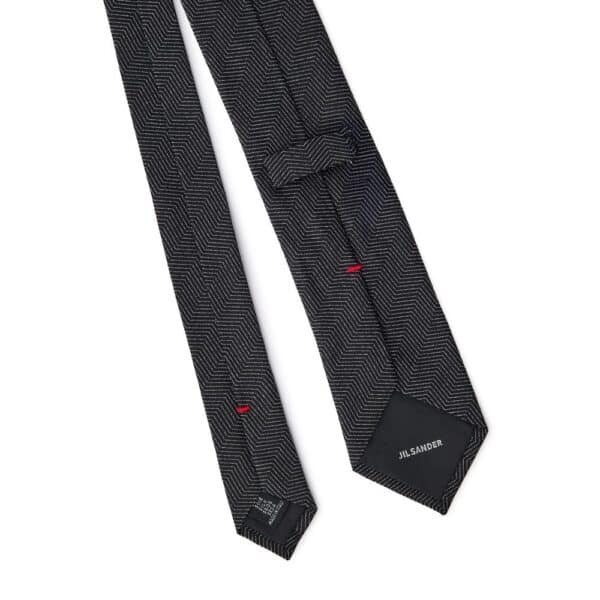 Jil Sander Black Silk Ties & Bowty – Image 2