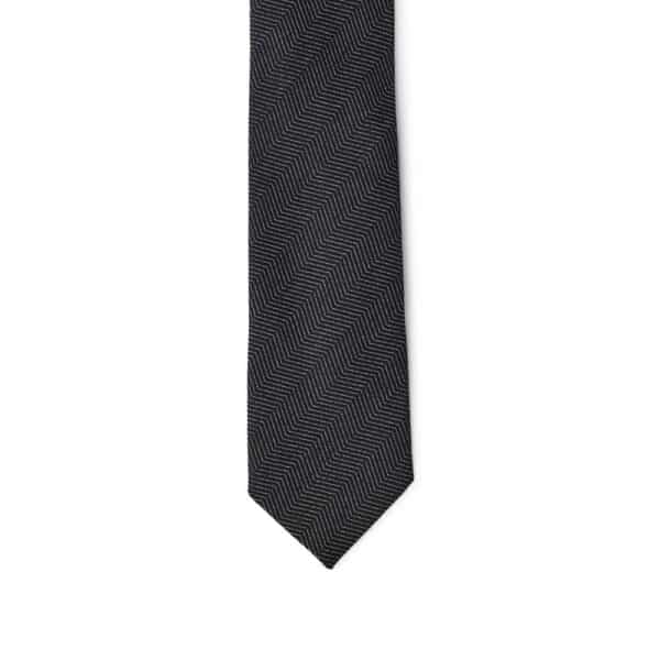 Jil Sander Black Silk Ties & Bowty – Image 3
