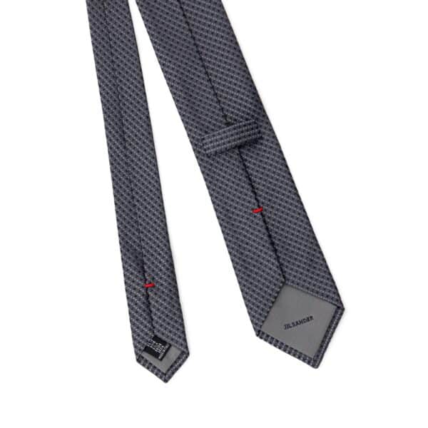 Jil Sander Gray Silk Ties & Bowty – Image 2